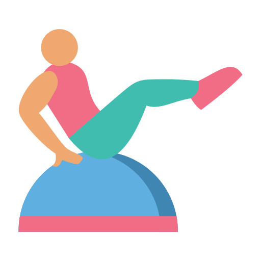 pelota bosu icono gratis