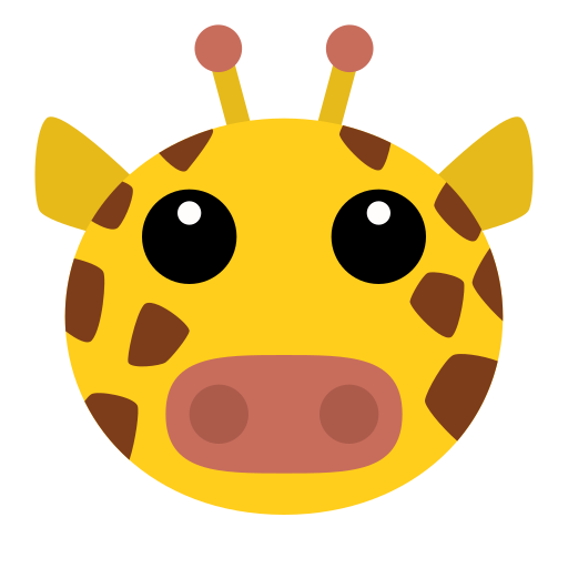 Giraffe free icon