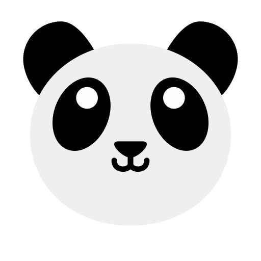 panda Icône gratuit panda Icône gratuit