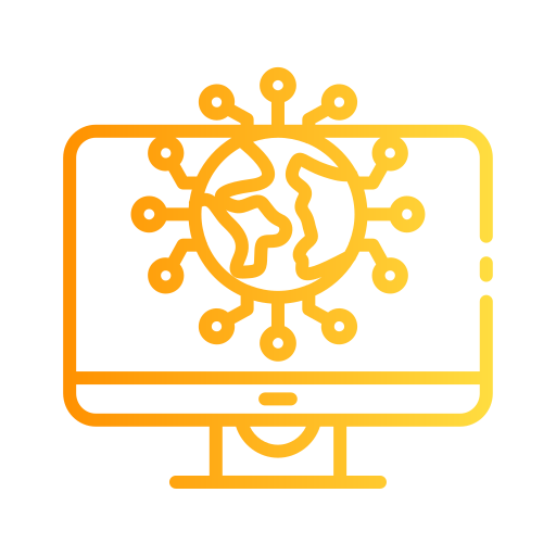 centro de nómadas digitales icono gratis