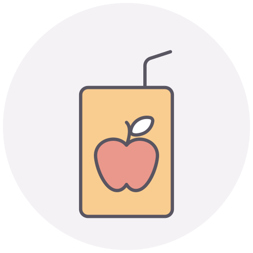 zumo de manzana icono gratis