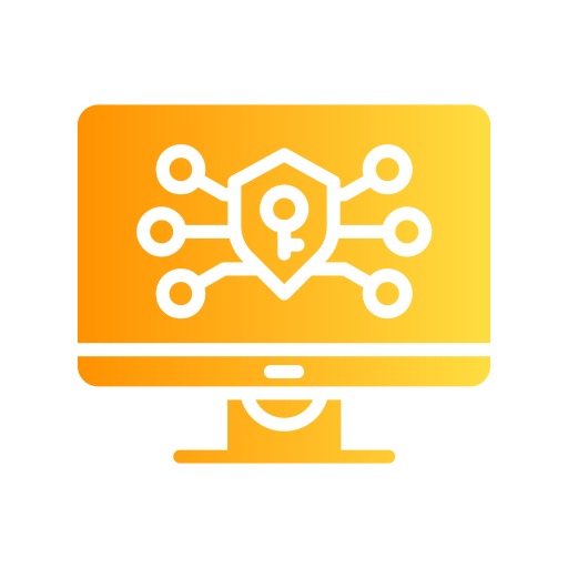 seguridad digital icono gratis