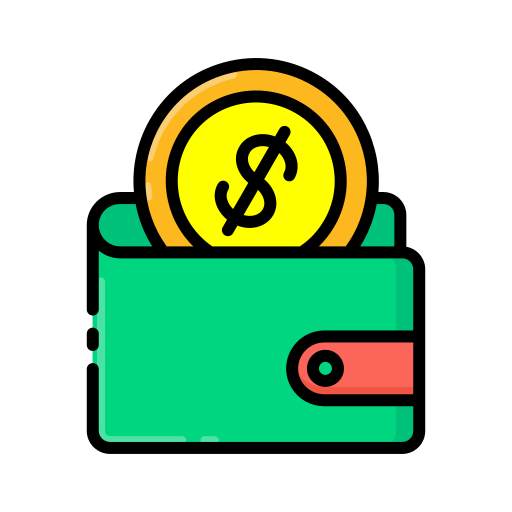 billetera icono gratis