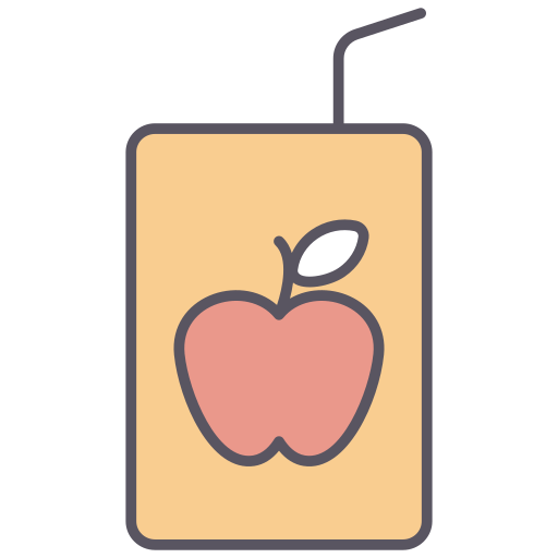 zumo de manzana icono gratis