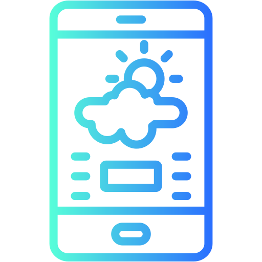 pronóstico del tiempo icono gratis
