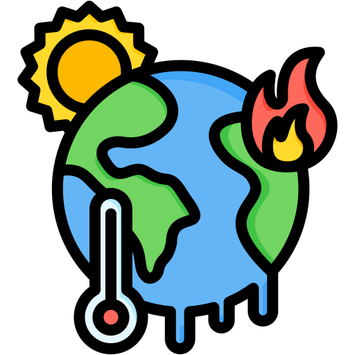 cambio climático icono gratis