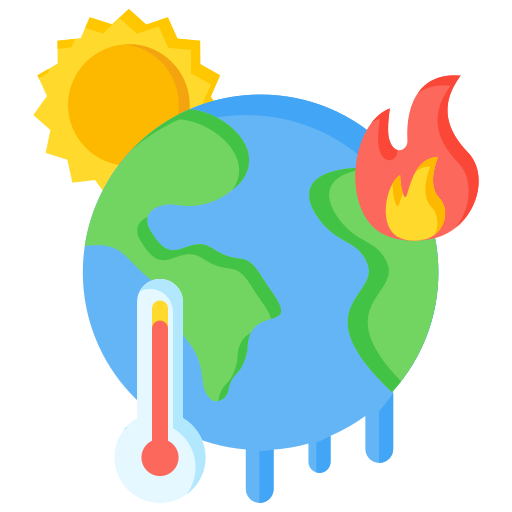 cambio climático icono gratis