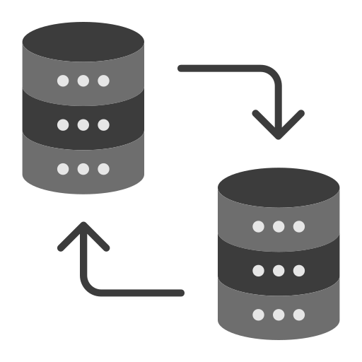 almacenamiento de base de datos icono gratis