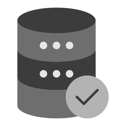 seguridad de la base de datos icono gratis
