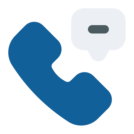 chat telefónico icono gratis