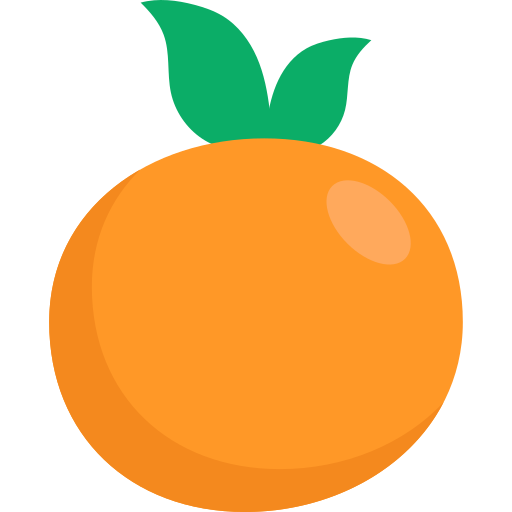 naranja icono gratis