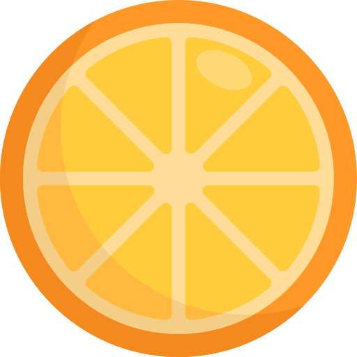 naranja icono gratis