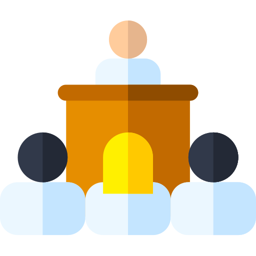 conferência grátis ícone