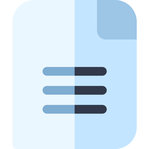 File Basic Rounded Flat icon