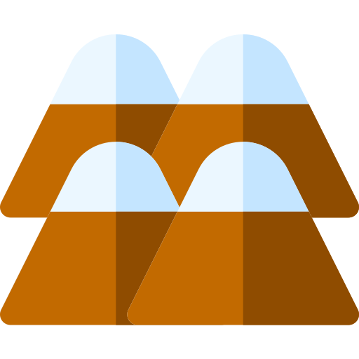 montañas icono gratis