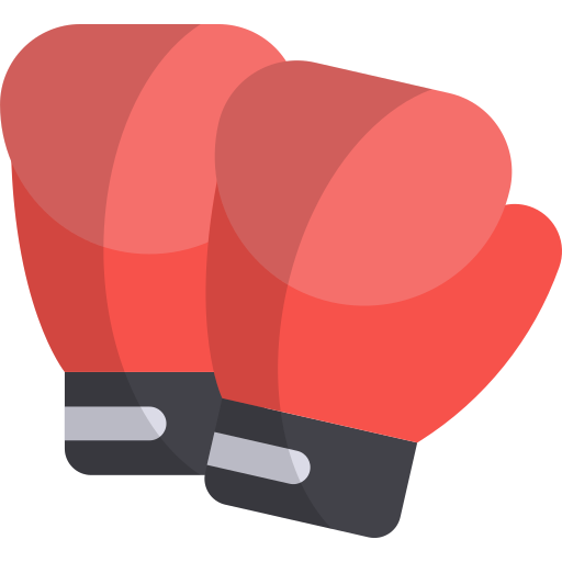 guantes de boxeo icono gratis