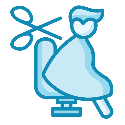 corte de pelo icono gratis