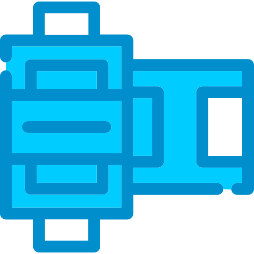 rollo de película icono gratis