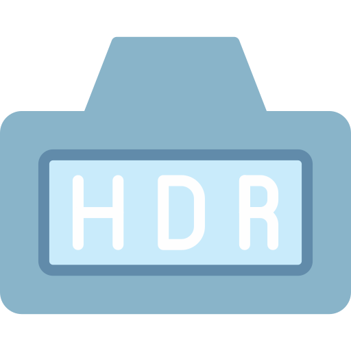 hdr-10 icono gratis