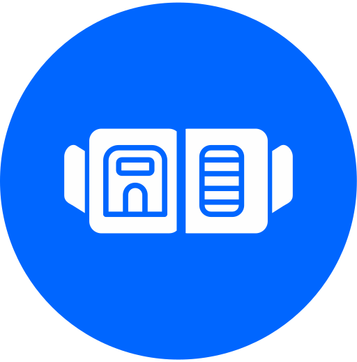 Hybrid work free icon