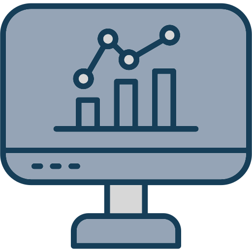 Stock market free icon Stock market free icon