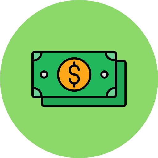 Dollar free icon