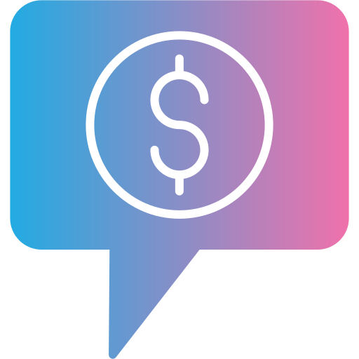 Dollar chat free icon