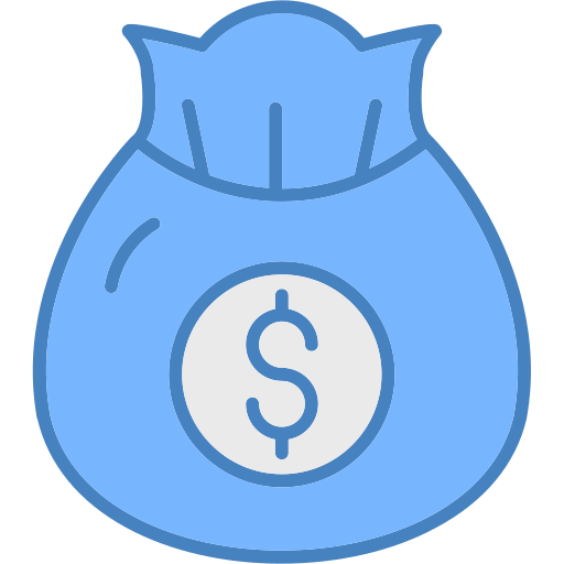 bolsa de dinheiro grátis ícone