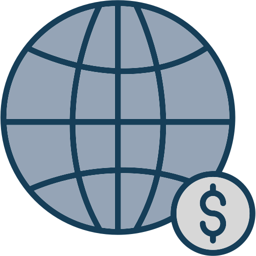 Глобальная экономика бесплатно иконка