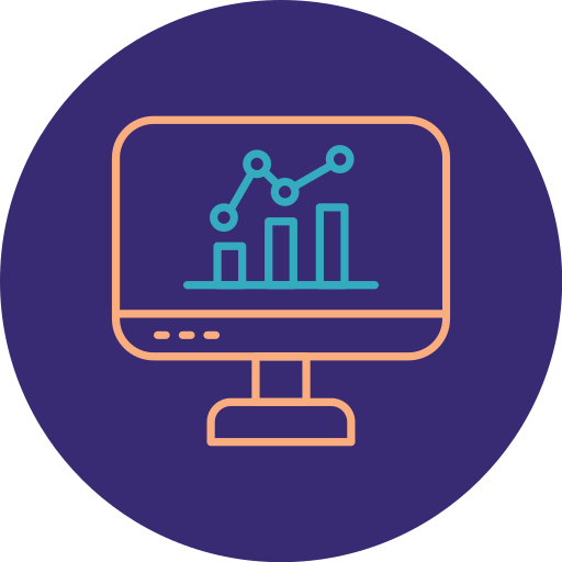 bolsa de valores icono gratis