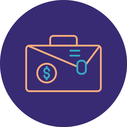 cartera icono gratis