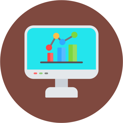 Stock market free icon Stock market free icon