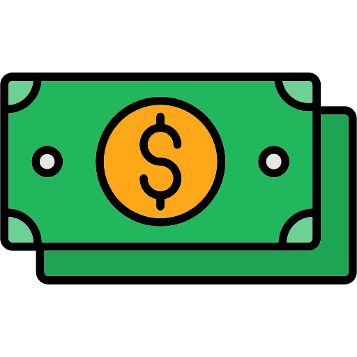 dólar grátis ícone