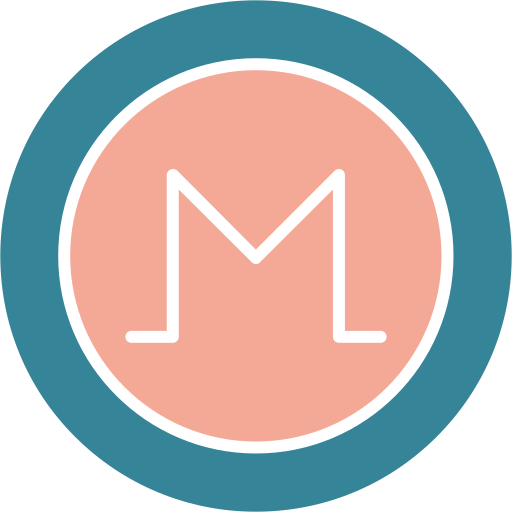 moeda monero grátis ícone