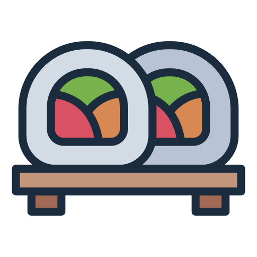 sushi-rolle kostenlos Icon sushi-rolle kostenlos Icon