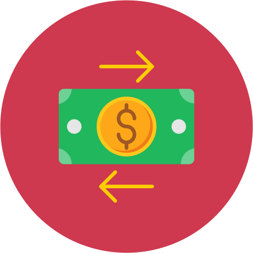 Банковский перевод бесплатно иконка