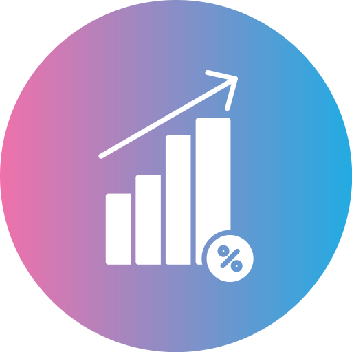 이자율 무료 아이콘
