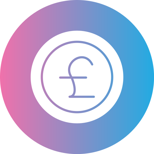 moeda de libra grátis ícone moeda de libra grátis ícone