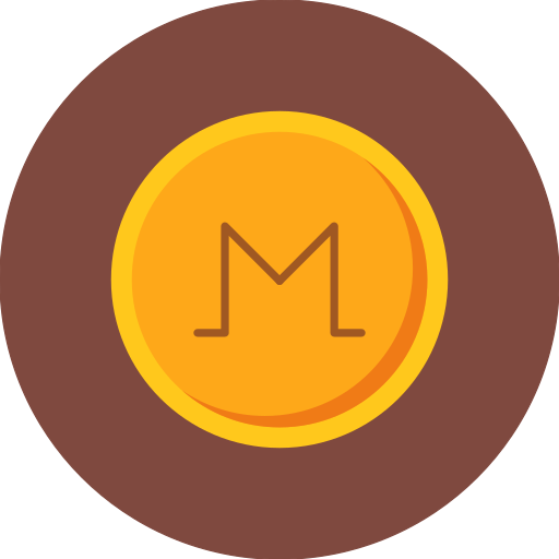 moeda monero grátis ícone moeda monero grátis ícone