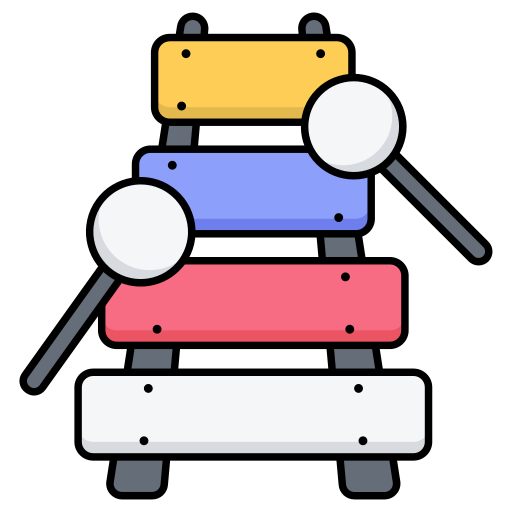 xylophone Icône gratuit xylophone Icône gratuit