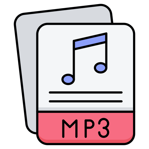 fichier mp3 Icône gratuit