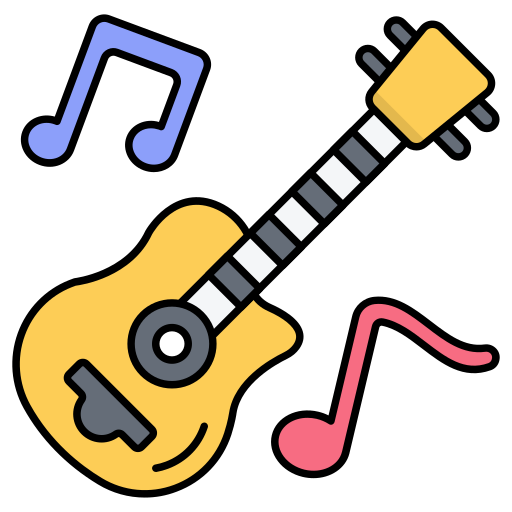 guitarra icono gratis