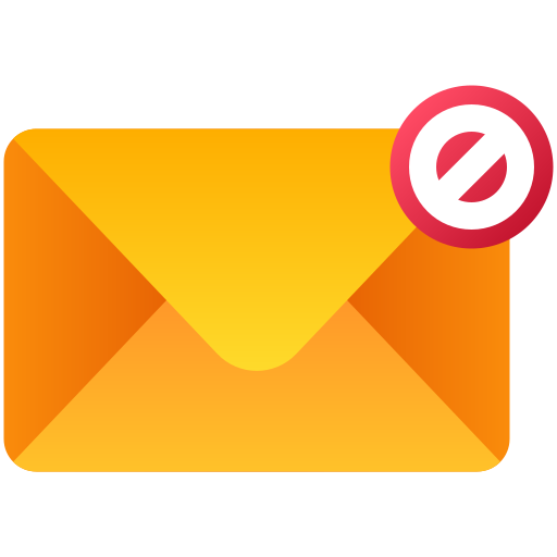 bloquear correo icono gratis