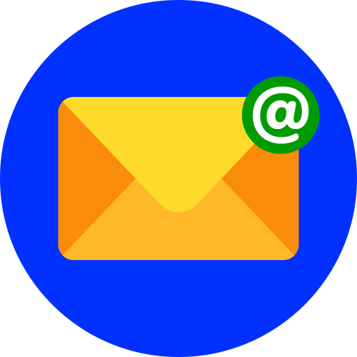 dirección de correo electrónico icono gratis