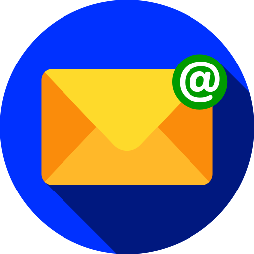 dirección de correo electrónico icono gratis