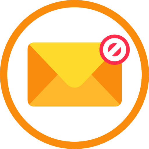 bloquear correo icono gratis