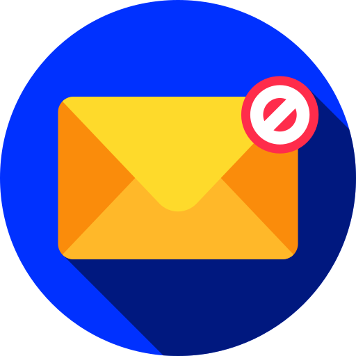 bloquear correo icono gratis