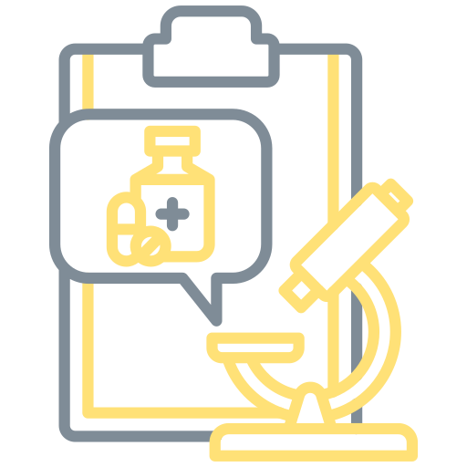 investigación médica icono gratis