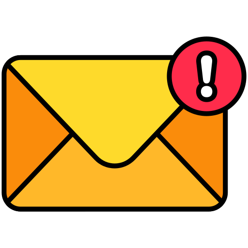 Email alert free icon