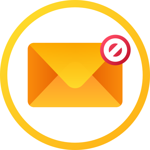 bloquear correo icono gratis